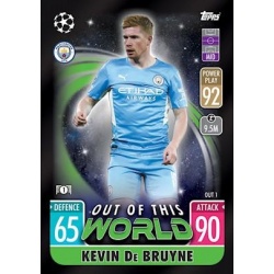 Kevin De Bruyne Manchester City Out of this World OUT1