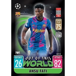 Ansu Fati Barcelona Out of this World OUT10