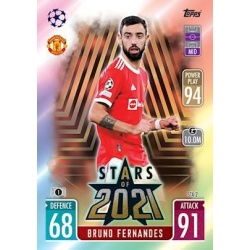 Bruno Fernandes Manchester United Stars of 2021 STA2