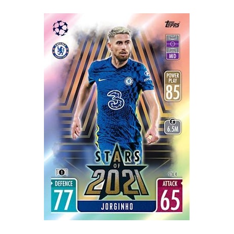 Jorginho Chelsea Stars of 2021 STA4