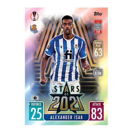 Aleksander Isak Real Sociedad Stars of 2021 STA7