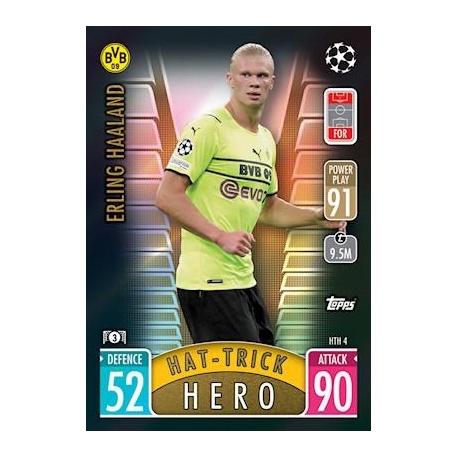 Erling Haaland Borussia Dortmund Hat-Trick Hero HTH4