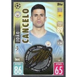 João Cancelo Manchester City Signature Style SIG1