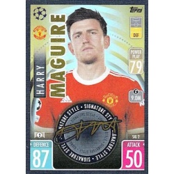 Harry Maguire Manchester United Signature Style SIG2