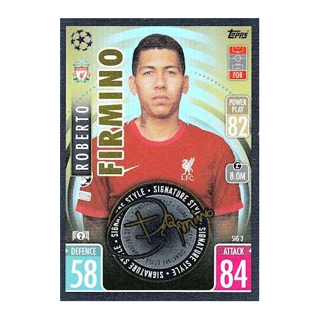 Roberto Firmino Liverpool Signature Style SIG3