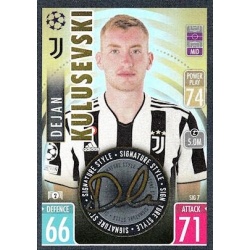 Dejan Kulusevski Juventus Signature Style SIG7