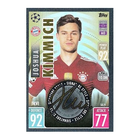 Joshua Kimmich Bayern München Signature Style SIG9