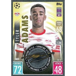 Tyler Adams RB Leipzig Signature Style SIG10