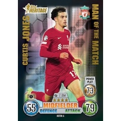 Curtis Jones Liverpool Heritage Man of the Match MOTM6