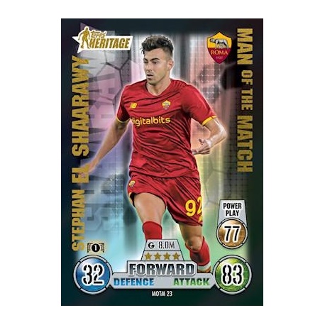 Champions League 17/18 AS Roma Stephan El Shaarawy Sticker 229 
