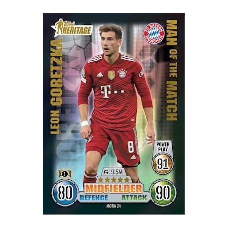 Leon Goretzka Bayern München Heritage Man of the Match MOTM24