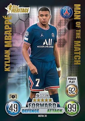 2022-23 Topps UEFA Club Competitions Superstars Kylian