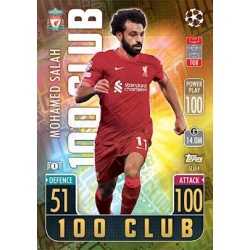 Mohamed Salah Liverpool 100 Club CLU4