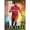 Cromos de Fútbol Mohamed Salah 100 Club Match Attax Extra 2021/22