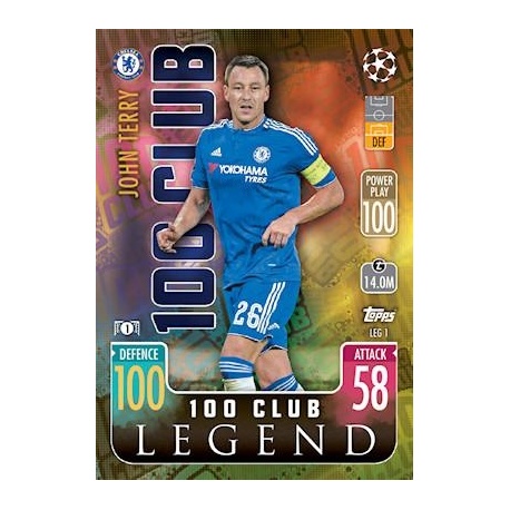 John Terry Chelsea 100 Club Legend LEG1