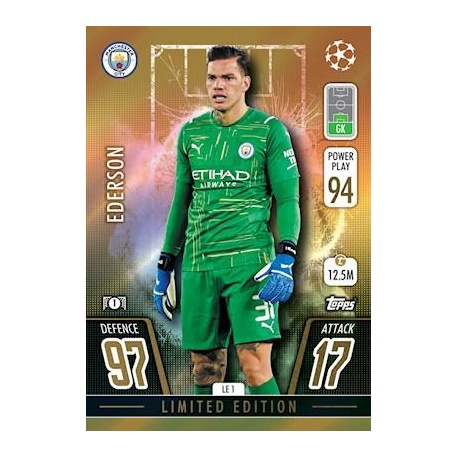 Ederson Manchester City Limited Edition LE1