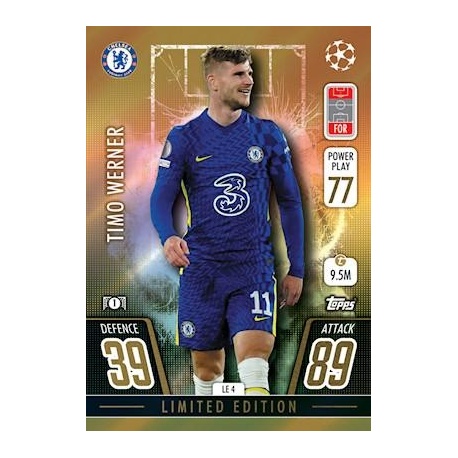 Timo Werner Chelsea Limited Edition LE4