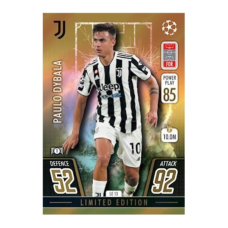 Paulo Dybala Juventus Limited Edition LE13