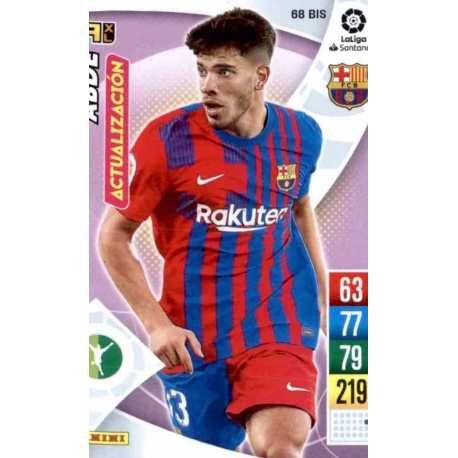 Cromos de Fútbol Abde Actualización Barcelona Actualización Adrenalyn Liga  2022