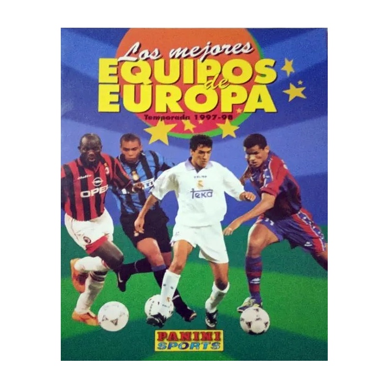 Los mejores equipos de Europa 1996/1997 - Panini
