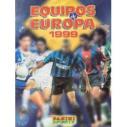 Album Equipos De Europa 1999 Panini