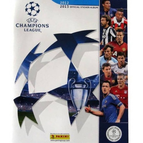 Album Uefa Champions League Official Sticker Album 2012-13 Panini + 4 Packs