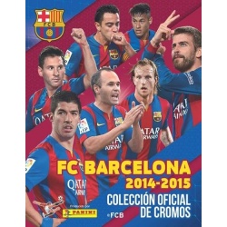 Album F.C.Barcelona Colección Oficial 2014-15 Panini + 4 Packs