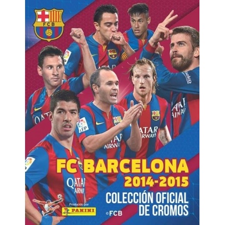 Album F.C.Barcelona Colección Oficial 2014-15 Panini + 4 Packs