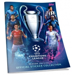 Álbum Uefa Champions League Official Sticker Collection 2021-22 Topps