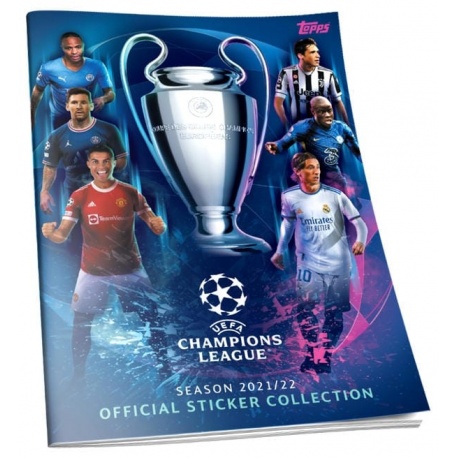 Álbum Uefa Champions League Official Sticker Collection 2021-22 Topps