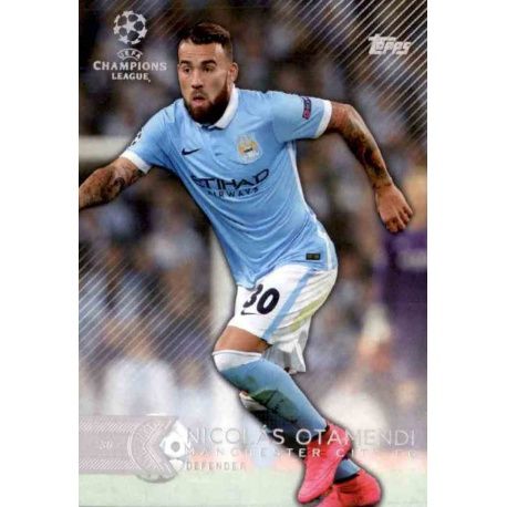 Nicolás Otamendi Manchester City 88 UEFA Champions League Showcase 2015-16