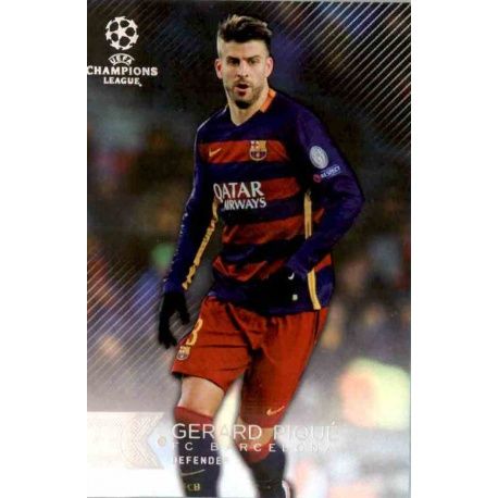 Gerard Piqué Barcelona 107 UEFA Champions League Showcase 2015-16
