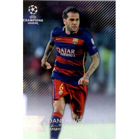 Dani Alves Barcelona 108 UEFA Champions League Showcase 2015-16