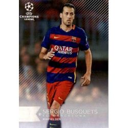 Sergio Busquets Barcelona 109 UEFA Champions League Showcase 2015-16