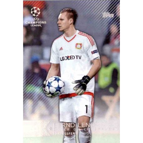 Bernd Leno Bayer 04 Leverkusen 112 UEFA Champions League Showcase 2015-16