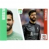 Oferta Cromo Alisson Liverpool Panini Top Class 2022