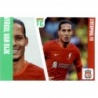 Venta Cromo de Virgil van Dijk Liverpool Top Class Stickers Panini