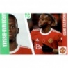 Venta Cromo de Aaron Wan-Bissaka Manchester United Panini Stickers Top Class 2022