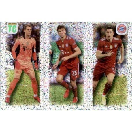 Neuer - Müller - Lewandowski Key Player Bayern München 240