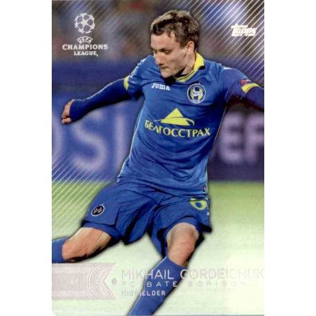 Mikhail Gordeichuk BATE Borisov 129 UEFA Champions League Showcase 2015-16