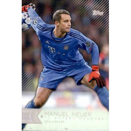 Manuel Neuer Bayern München 131 UEFA Champions League Showcase 2015-16