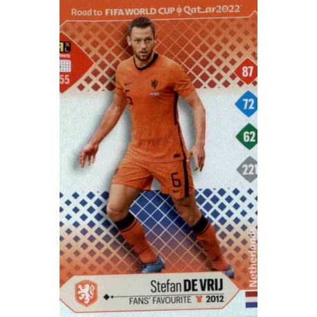 Stefan de Vrij Fans' Favourite Netherlands 255