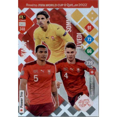 Sommer / Elvedi / Akanji Power Trio Switzerland 348