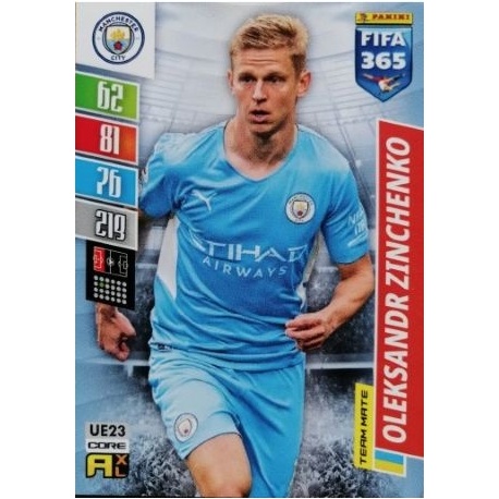 Oleksandr Zinchenko Manchester City UE23