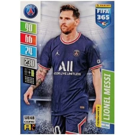 Autocollant Lionel Messi Versions PSG & Barcelone disponibles