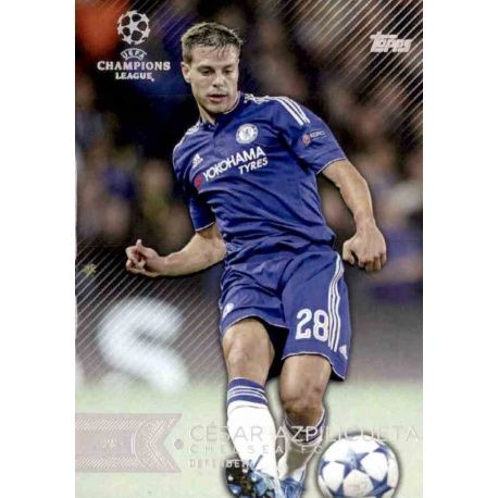 César Azpilicueta Chelsea 158 UEFA Champions League Showcase 2015-16