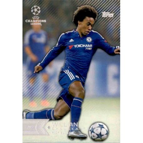 Willian Chelsea 160 UEFA Champions League Showcase 2015-16