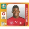 Soccer Sticker Breel Embolo Switzerland Panini Euro 2020 Stickers