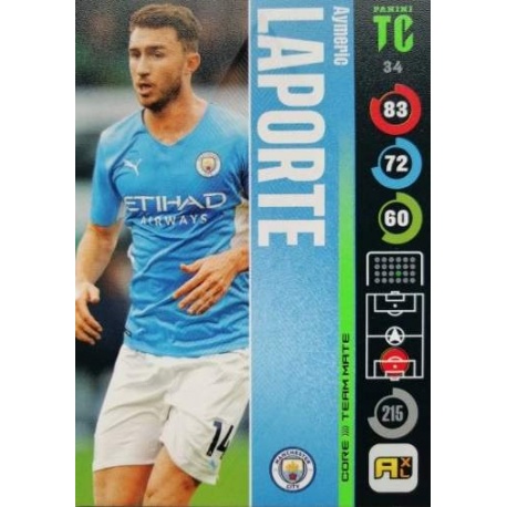 Aymeric Laporte Manchester City 34