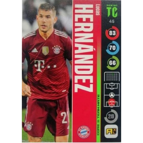 Lucas Hernández Bayern München 45